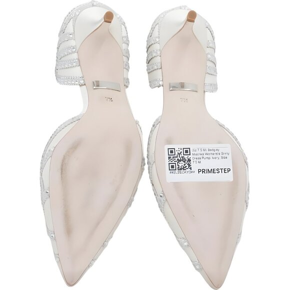 Badgley Mischka Women's Ginny Dress Pump Ivory US 7.5 M - Picture 6 of 6